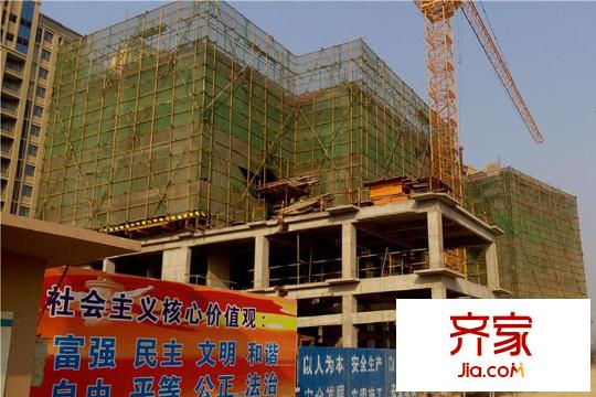 漢北大全景商業(yè)工程進(jìn)度圖（2015-03-12）