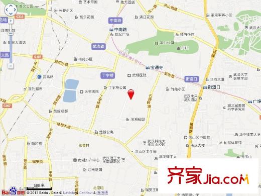 百瑞景中央生活區(qū)五期交通圖