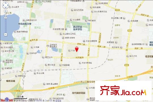 光谷坐標(biāo)城九期區(qū)位圖