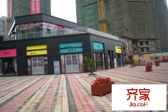 光谷坐標(biāo)城九期商業(yè)街一角（20150110）