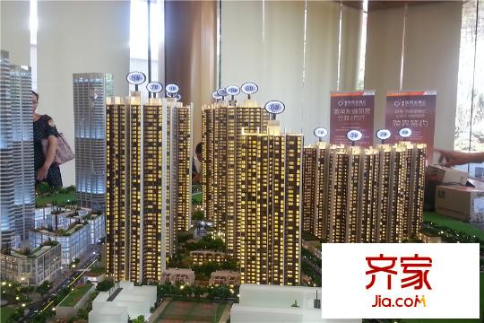越秀國際金融匯沙盤實景（20150802）