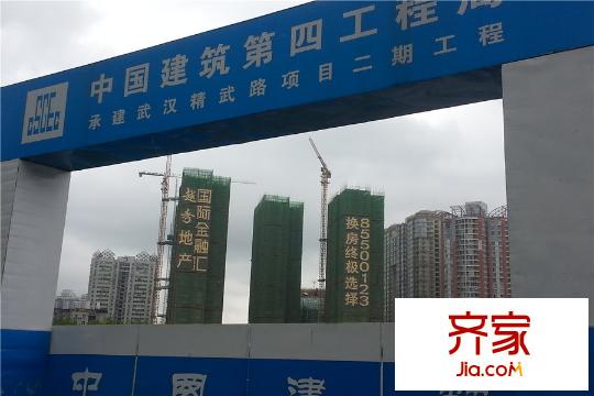 越秀國際金融匯1、2、3號樓遠(yuǎn)看實(shí)景（20150727）