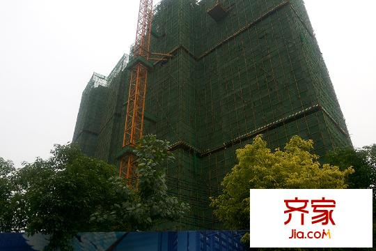 百步亭現(xiàn)代城四區(qū)1號樓工程進度(20150721)