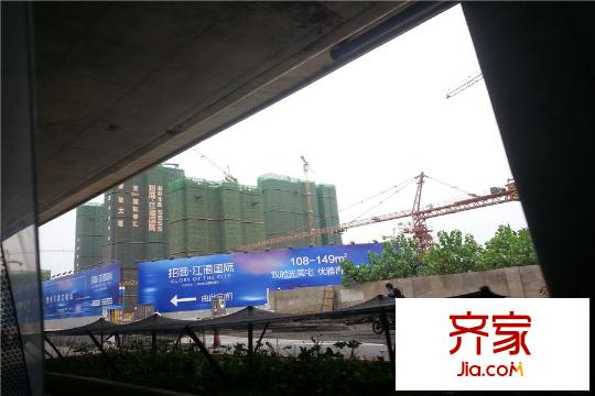 招商江灣國際3、4、5號樓在建實景（20150705）