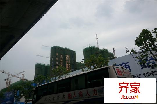招商江灣國際4、5、6號樓在建實景（20150705）