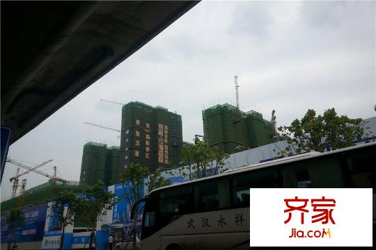 招商江灣國際4、5、6號樓在建實景（20150705）