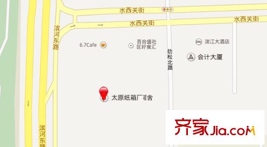紙箱廠宿舍交通圖太原  