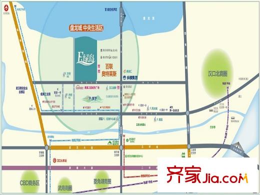 F、綠島交通區(qū)位圖