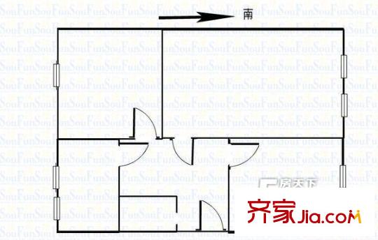 太原 師范學(xué)院南校區(qū)宿舍 戶型圖