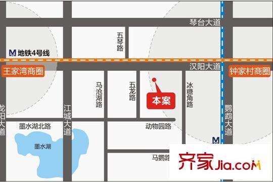 五里上善華府區(qū)位圖