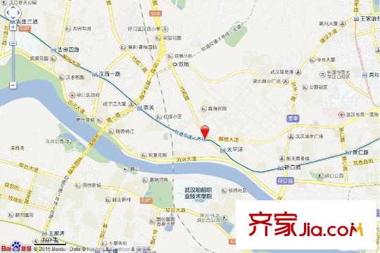 中建御景星城交通圖