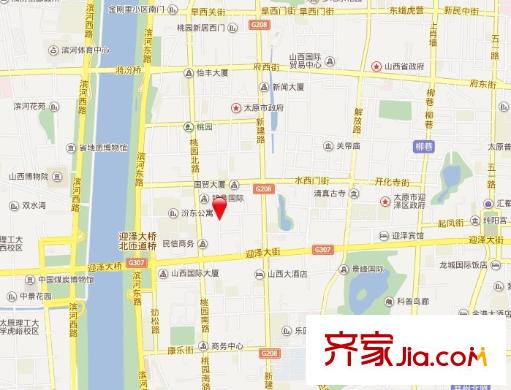 三十中宿舍交通圖太原  