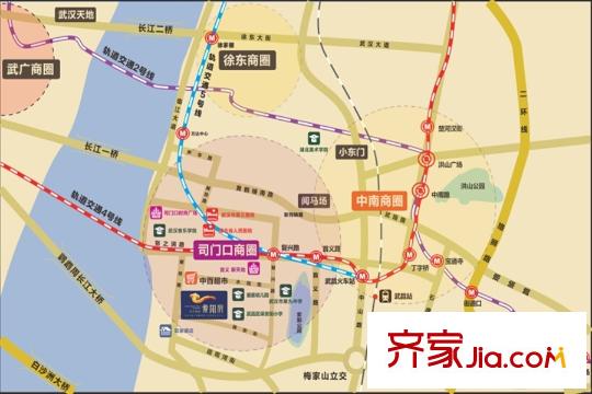 華天明珠紫陽府區(qū)位圖