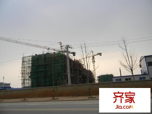 平安光谷春天工地實(shí)景（20140308）