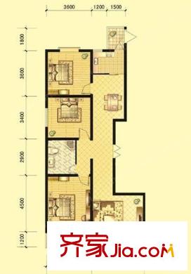 佳和苑戶型圖D戶型 兩室兩廳一衛(wèi) 2室2廳1衛(wèi)