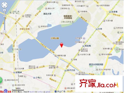武漢中央文化區(qū)電子地圖