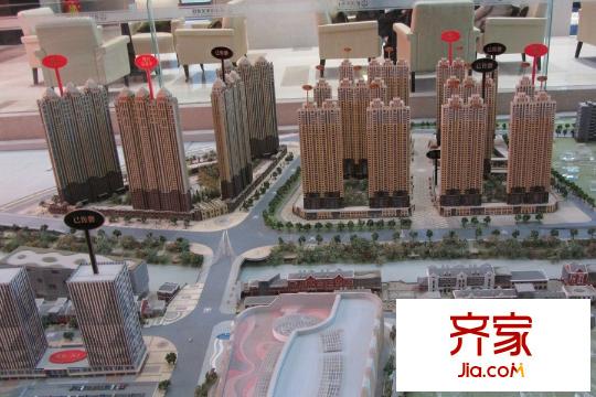 武漢中央文化區(qū)沙盤局部實景（20150323）