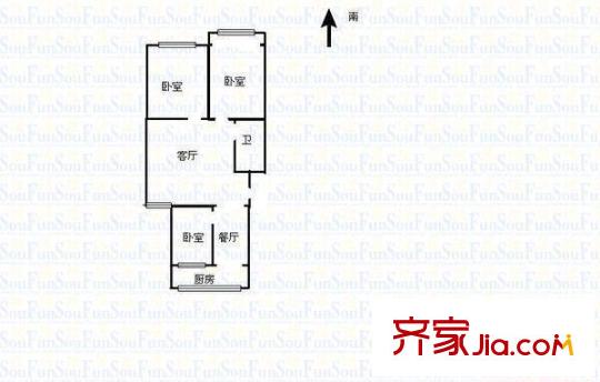 北機宿舍 戶型圖