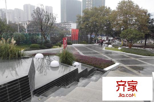 聯(lián)想江城雅居售樓中心廣場(chǎng)（20151112）