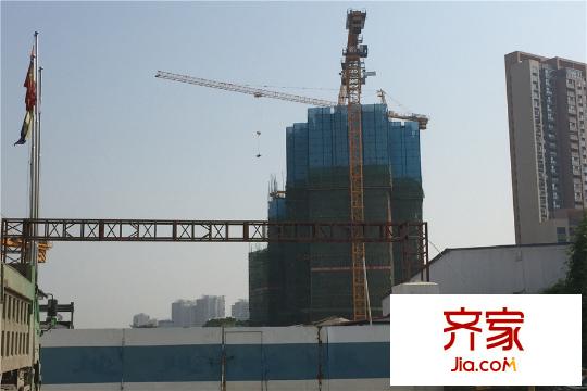 武漢天地盛薈樓棟施工進度局部（20150927）