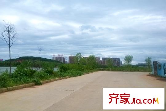 萬(wàn)博玖瓏灣周邊湖景及小區(qū)