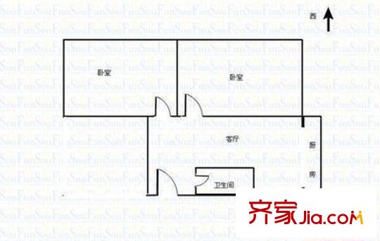 太原 汽運一公司宿舍 戶型圖