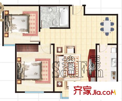 太原 華城 戶(hù)型圖
