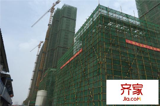 長投景城漢口年華工地施工進(jìn)度（20150718）