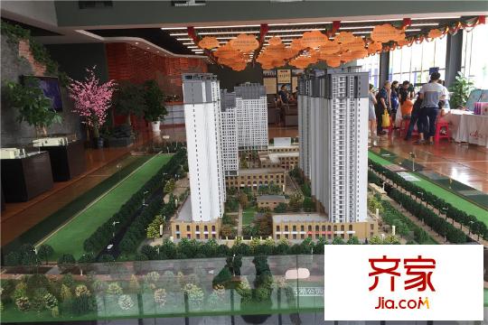 長投景城漢口年華營銷中心展示沙盤局部（20150718）
