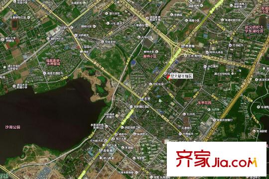 楚天都市雅園交通圖