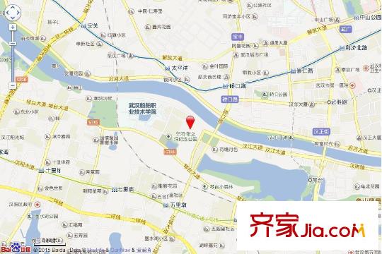 中海琴臺華府電子地圖