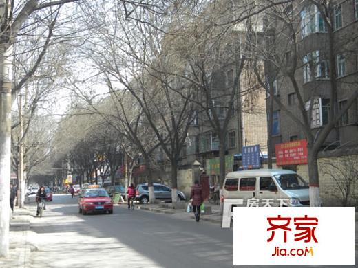 省二建宿舍外景圖 街景圖