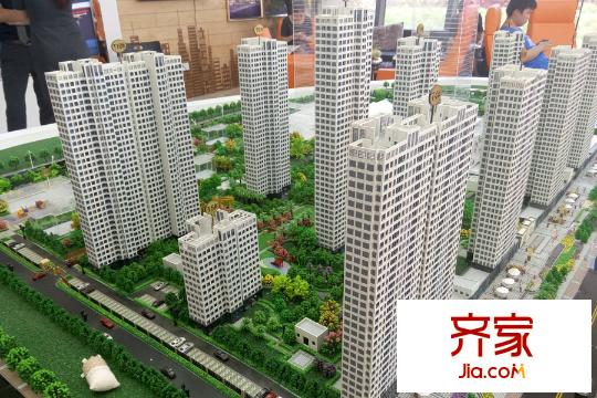 融科天域沙盤實景（20150812）