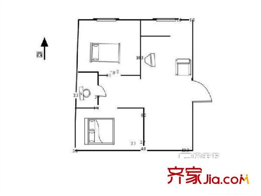 太原 力通公寓 戶型圖