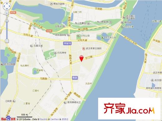 福星惠譽漢陽城電子地圖
