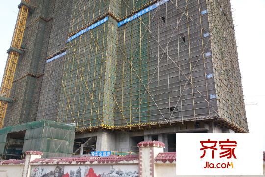 農(nóng)房上海公館3號(hào)樓近景進(jìn)展(20150319)
