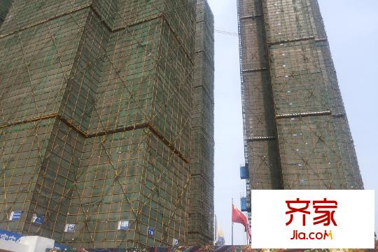 翰林紫園1、5號(hào)樓局部工程進(jìn)度(20150515)