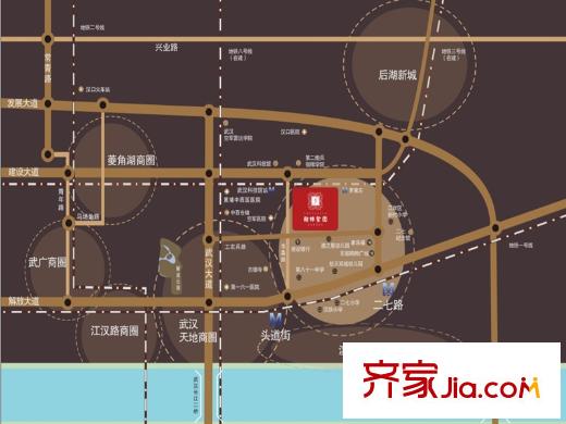 翰林紫園交通區(qū)位圖