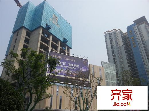沿海菱角湖壹號商業(yè)進展實景（20140927）