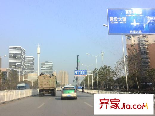 百步亭金橋匯周邊后湖大道主干道