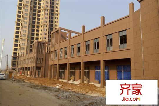 聯(lián)投漢口郡底商工程進度圖（2015-03-12）