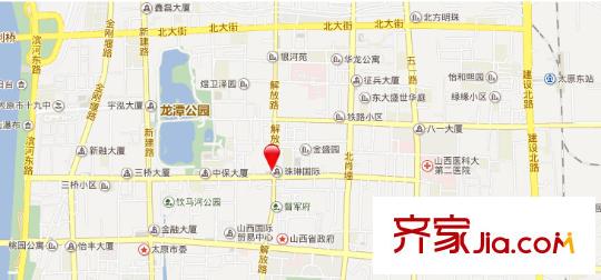 國防工辦宿舍交通圖太原  