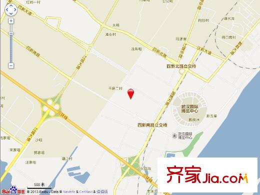 武漢國(guó)博新城電子地圖