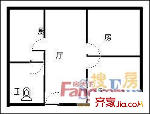 太原 兒童醫(yī)院宿舍 戶型圖