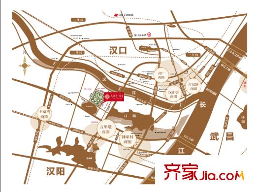 九龍倉(cāng)月璽交通區(qū)位圖