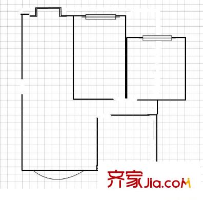 大院小區(qū) 3室 戶型圖