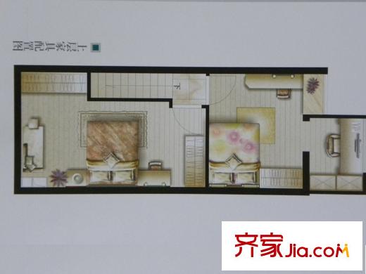 城市密碼戶(hù)型圖D11上層戶(hù)型 