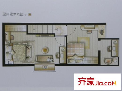 城市密碼戶(hù)型圖D9上層戶(hù)型 