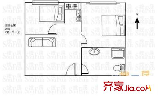 創(chuàng)源大廈 戶(hù)型圖