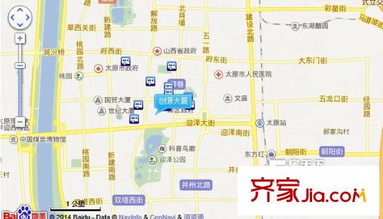 創(chuàng)源大廈交通圖太原  